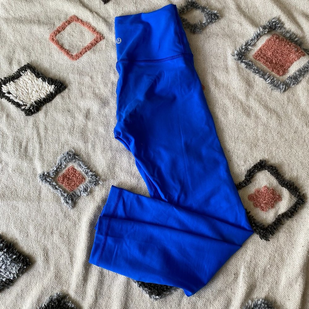 lululemon athletica Blue Leggings